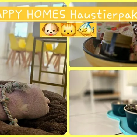 Happy Homes Yellow - Dein Stylisches Design-apartment - Wlan - Netflix - Ps5 - P شقة *